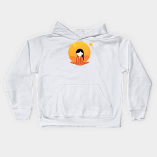 Sunrise Rest Kids Hoodie